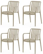 Set de scaune de sufragerie CT-X7029 CAP, 4 buc.