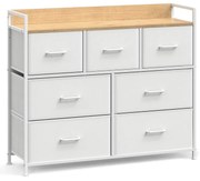 Comoda cu sertare FLEXIRO 98x85 cm, crem