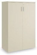 Dulap mediu SimpleOffice 80 x 40 x 120 cm, mesteacan