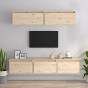 vidaXL Set dulap TV, 5 buc., lemn masiv de pin