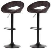 Set de scaune de bar AUB-822 BR4, 2 buc.
