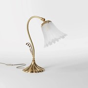 Veioza din alama stil Art Nouveau Floral