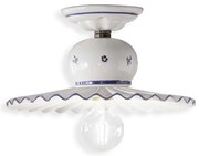 Plafoniera design clasic realizata manual din ceramica ROMA 23cm