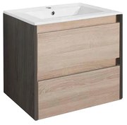 Dulap de bază Porto 60 cu lavoar, ulm rauna-stejar sonoma