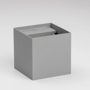 Aplică LED de exterior Brilagi CUBE LED/6W/230V gri IP54