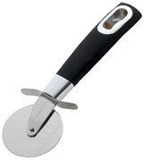 Feliator pizza Fackelmann 25956 Monaco, Otel inoxidabil, 20 cm, Negru