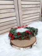 Coronita de Craciun rosu