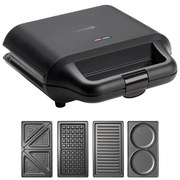 Aparat de sandvici Concept SV3055 4 în 1 700W/230V negru