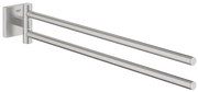 GROHE 40976DC0 - Suport pentru prosoape START CUBE 438 mm din oțel inoxidabil