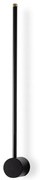 Aplică de perete neagră LED ø 7 cm Sword – Opviq lights