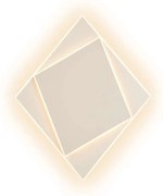 Aplica LED de perete/tavan DAKLA 30W alba