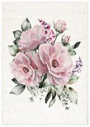 Covor roz/crem lavabil 160x230 cm New Carpets – Oyo home