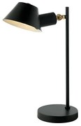 Veioza, lampa de masa design modern Hund negru, auriu