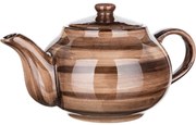 Ceainic de ceramică Banquet PALAS, 0,9 l, maro