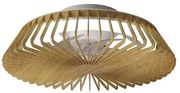 Lustra LED cu Ventilator si telecomanda HIMALAYA Mini lemn