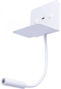 Aplica LED ambientala cu reader LED directionabil Vera alba