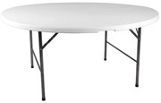 Masă de grădină pliabilă - rotundă