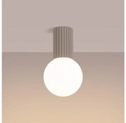 Plafonieră pentru baie Sollux SL.1743 HALO 1xG9/8W/230V IP44 bej