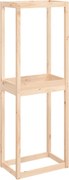 vidaXL Suport de anvelope, 63x40x180 cm, lemn masiv de pin