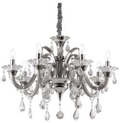 Lustră de cristal pe cablu Ideal Lux COLOSSAL 8×E14/40W/230V