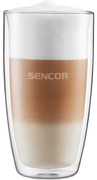 Pahar termo latte Sencor SGX 002 380 ml, 2 buc