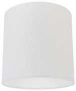 Abajur din stofă alb 25/25/25