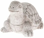 Decor de grădină Țestoasă, beton, 11,5 7,5 8,5 cm, gri