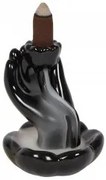 Suport conuri parfumate backflow Mana cu floare de lotus 10cm
