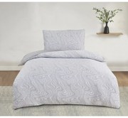 Lenjerie de pat Jacquard Colorado gri, 140 x 200 cm, 70 x 90 cm