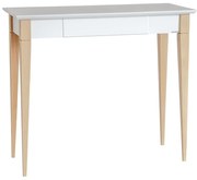 Birou Ragaba Mimo, lungime 85 cm, alb