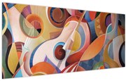 Tablou - Abstract muzical (120x50 cm)