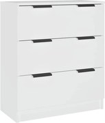 vidaXL Dulap, alb, 60x30x70 cm, lemn prelucrat
