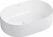 Lavoar pe blat Omnires Mesa alb 46 x 31.5 cm