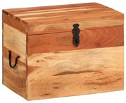 vidaXL Cutie de depozitare, 39x28x31 cm, lemn masiv de acacia