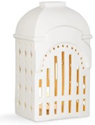 Sfeșnic alb din ceramică Kähler Design Urbania Lighthouse Tivoli