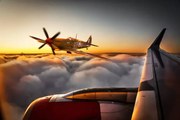 Fotografie Spitfire close encounter, Peter Vahlersvik