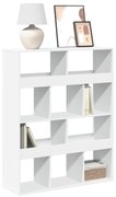 vidaXL Bibliotecă, alb, 100x33x125,5 cm, lemn prelucrat