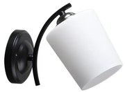 Lampă de perete ESNYR 1xE27/40W/230V negru/alb