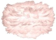 Abajur modern cu pene de gasca EOS mini roz, 35cm 2298 VTC