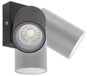Lampă de perete exterioară neagră reglabilă IP44 - Solo