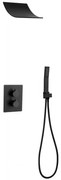 Mexen Salto set de duș încastrat, negru - 7604-02-70