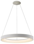 Lustra LED inteligenta design circular NISEKO II White 50cm