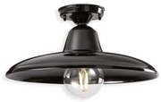 Plafoniera design retro realizata manual din ceramica B-W