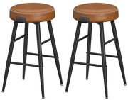 Scaun de bar LIOR maro/negru