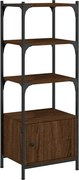 vidaXL Bibliotecă 3 niveluri stejar maro 41x30x109,5 cm lemn prelucrat