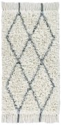 Covor crem lavabil/țesut manual din lână 80x140 cm Berber Soul – Lorena Canals