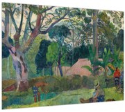 Tablou - Paul Gauguin, Te raau rahi (The Big Tree), reproducere (70x50 cm)