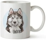 Bohemia Gifts Cană ceramică - Husky, 350 ml