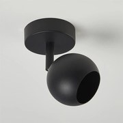 Aplica cu spot directionabil Apollo 1, negru