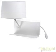 Aplica de perete / Lampa cu reader LED HANDY dormitor stanga 28415